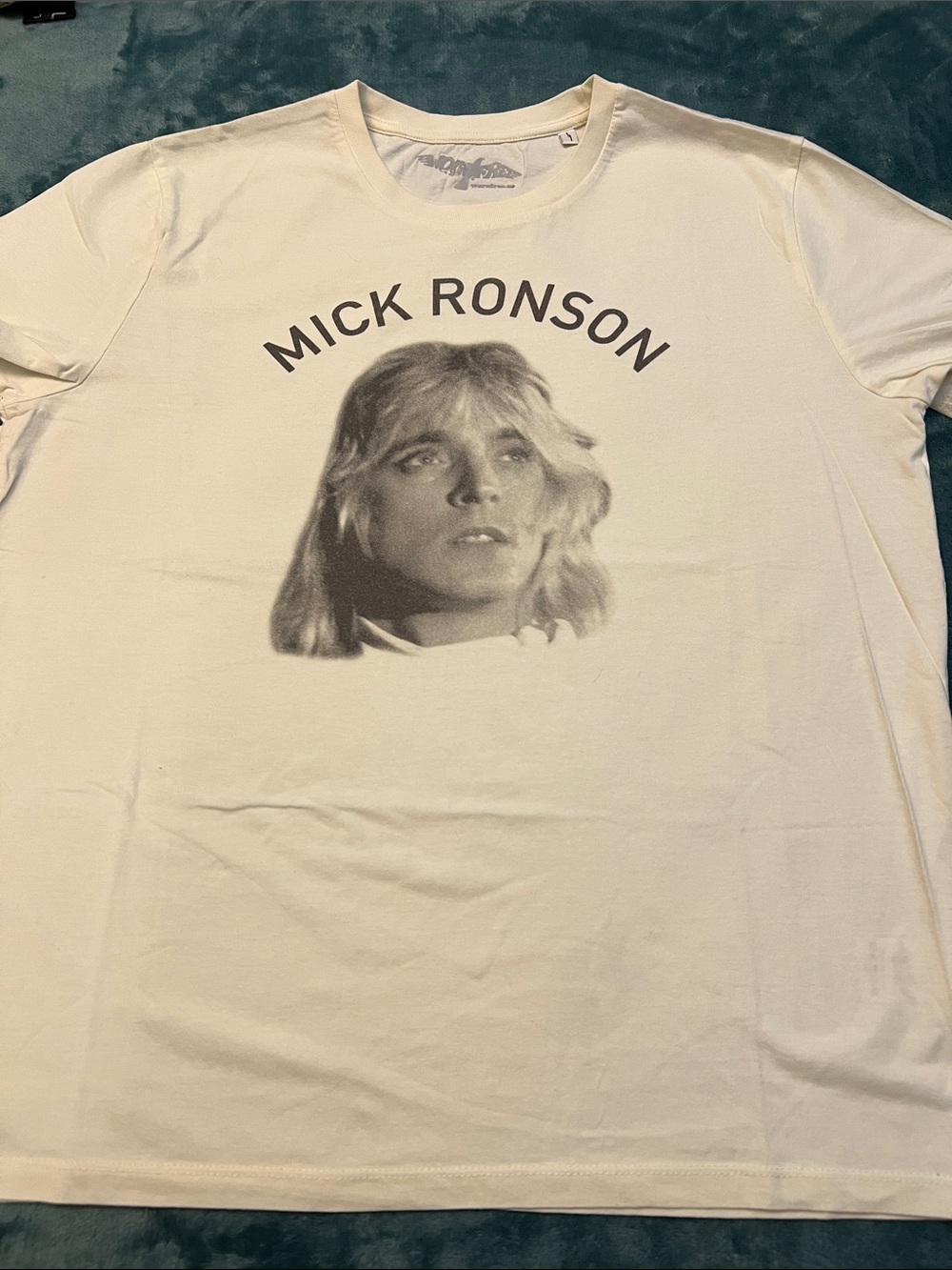 Mick Ronson Portrait Graphic Tee - White good condition